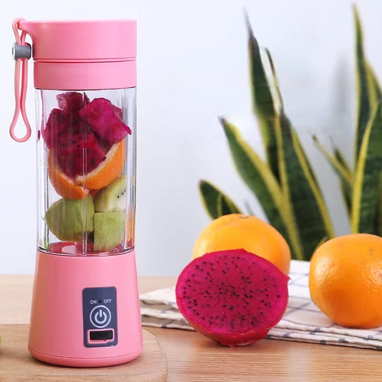 Rechargeable Portable Blender USB Mixer Electric Juicer Cup Smoothie Blender Mini Fruit Food Processor Cup Juice Blenders