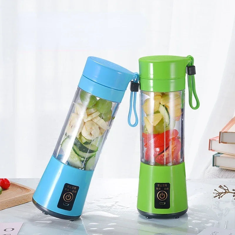 Rechargeable Portable Blender USB Mixer Electric Juicer Cup Smoothie Blender Mini Fruit Food Processor Cup Juice Blenders