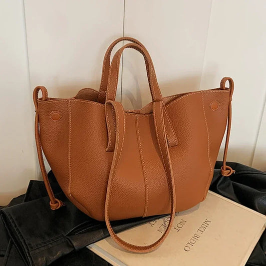 New Handheld Tote Bag Large Capacity Fashionable Women's Bag Premium Single Shoulder Underarm Bag Una Bolsa De Hombro